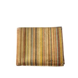 Paul Smith Men’s Signature Multicolored‎ Stripe Wallet